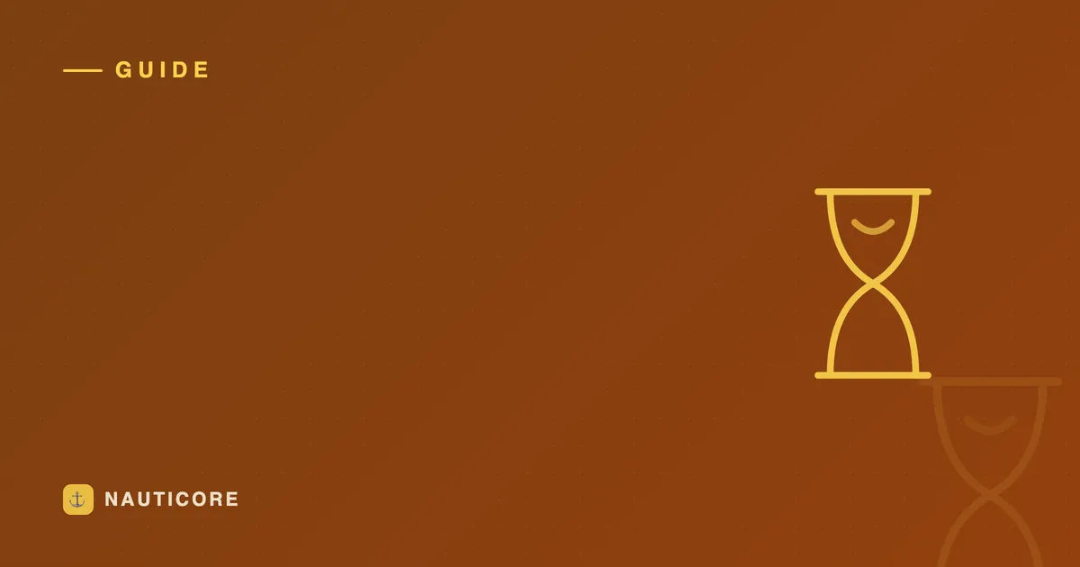 Hourglass motif on an amber background — managing membership expiry and renewals