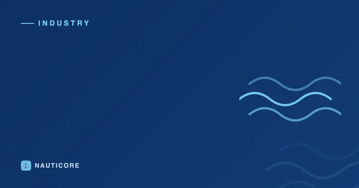 Layered wave motif on a deep blue background — the shift to shared boating